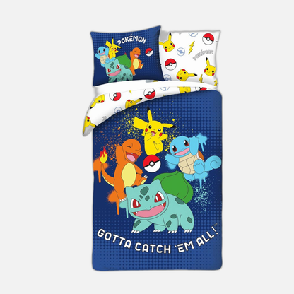 Pokémon Duvet Set Ver. 10 140 x 200 cm / 70 x 90 cm