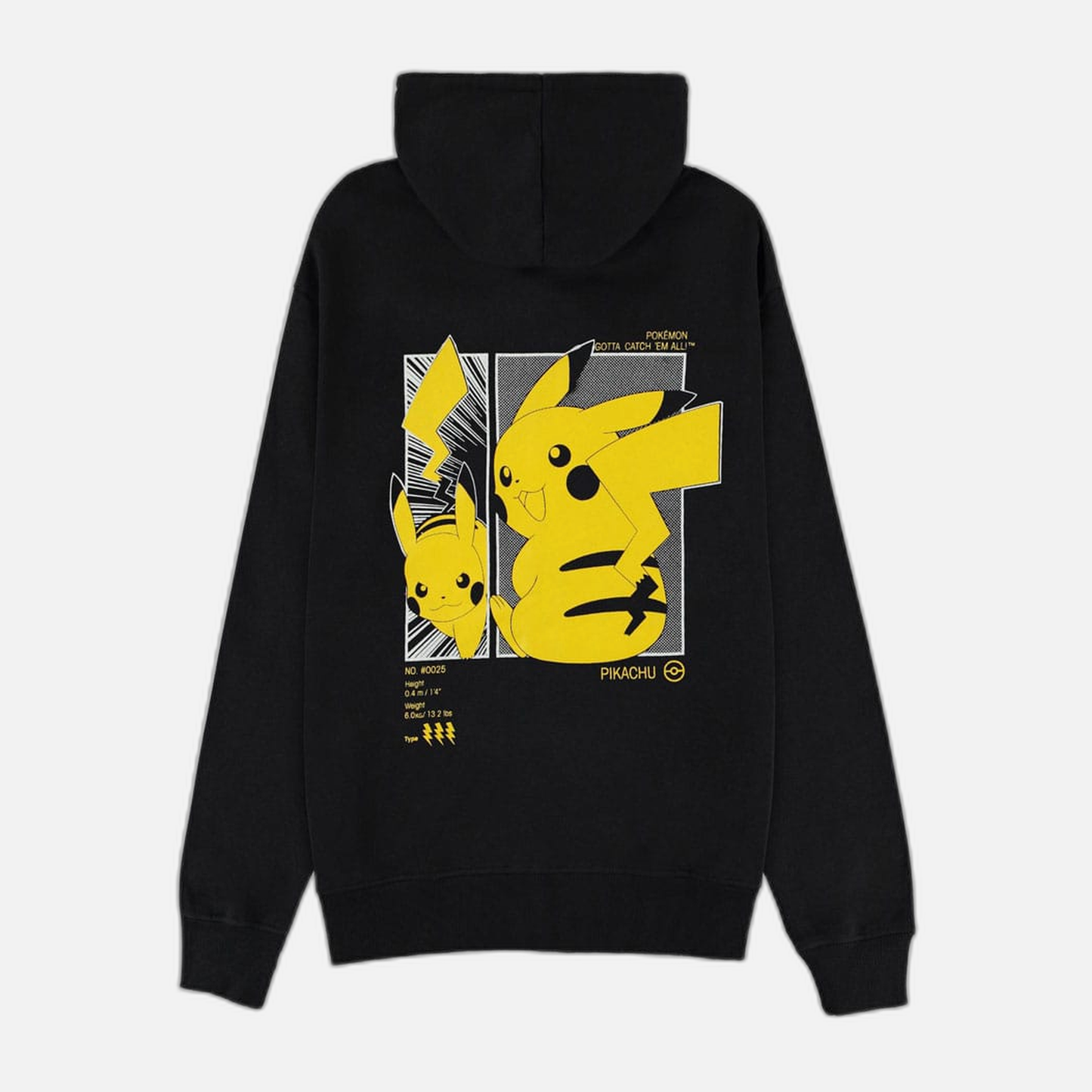 Pokémon Zipper Hoodie Gotta Catch 'em All Pikachu