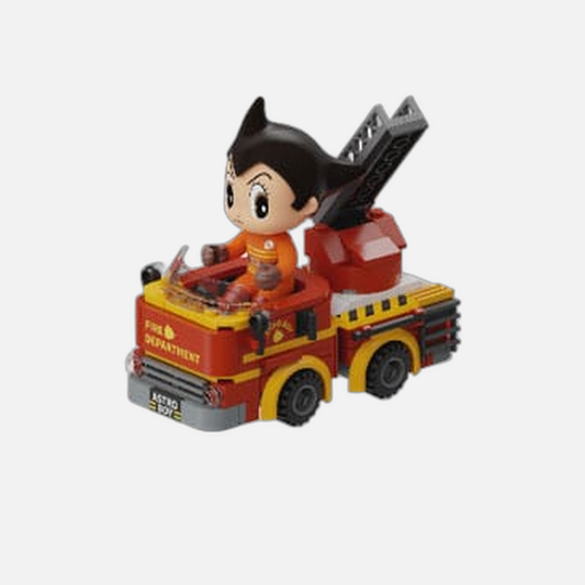 Astro Boy Construction Set Fire Engine 13 cm