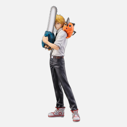 Chainsaw Man S-Fire PVC Statue 1/7 Denji & Pochita 24 cm