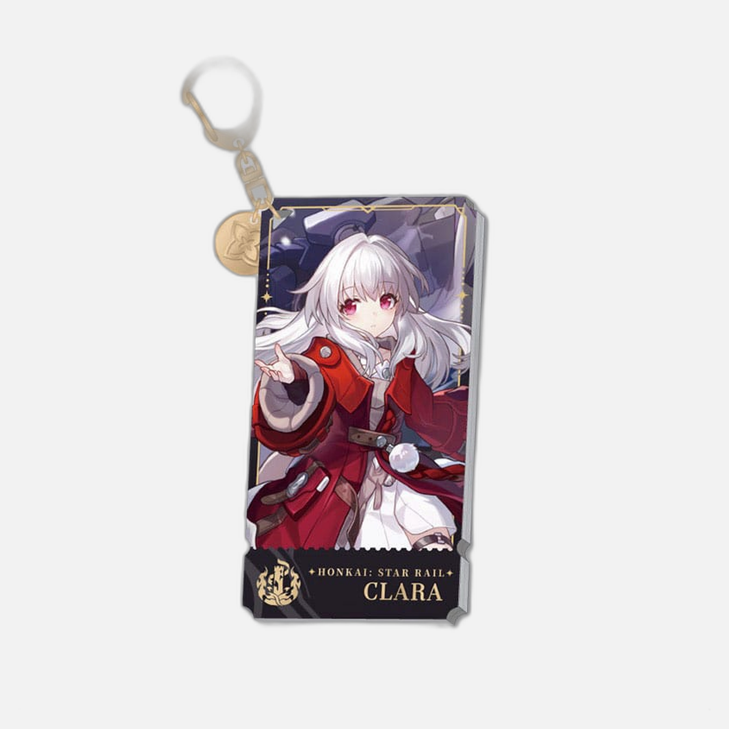 Honkai: Star Rail Character Acrylic Keychain Clara 9 cm