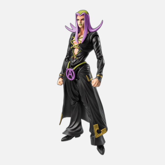 JoJo's Bizarre Adventure Part 5 Super Action Action Figure Chozokado Leone Abbacchio Black Ver. 16 cm