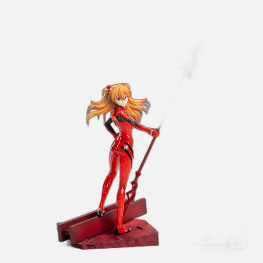 Evangelion: 3.0+1.0 Thrice Upon a Time Luminasta PVC Statue Asuka Shikinami Langley x Spear of Longinus 20 cm