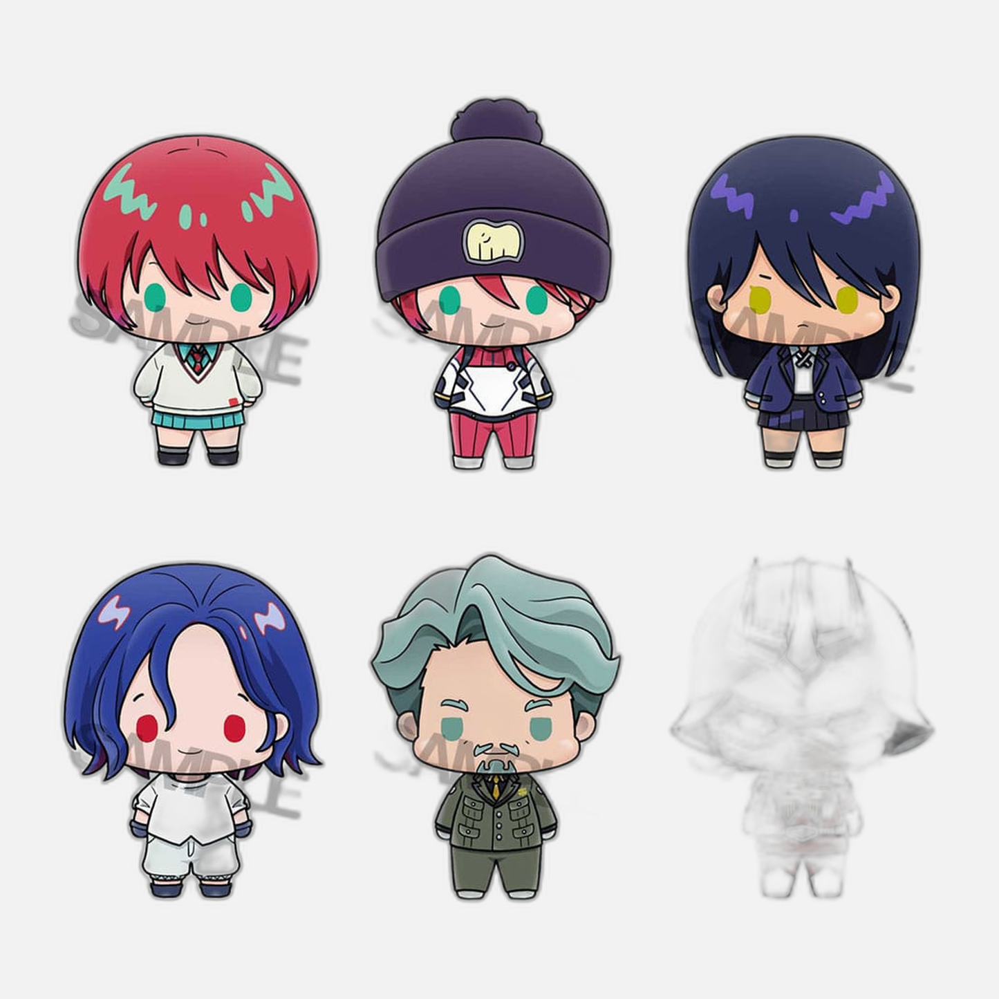 Mobile Suit Gundam GQuuuuuuX Chokorin Mascot Series Trading Figure 5 cm Assortment (6)