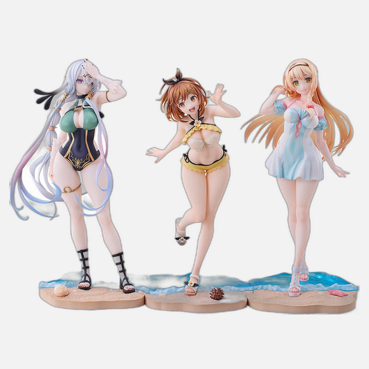 Atelier Ryza: Ever Darkness & the Secret Hideout PVC Statues 3-Pack 1/7 Ryza, Klaudia, Lila: Swimsuit Ver.
