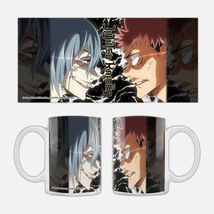 Jujutsu Kaisen Ceramic Mug Mahito vs. Itadori