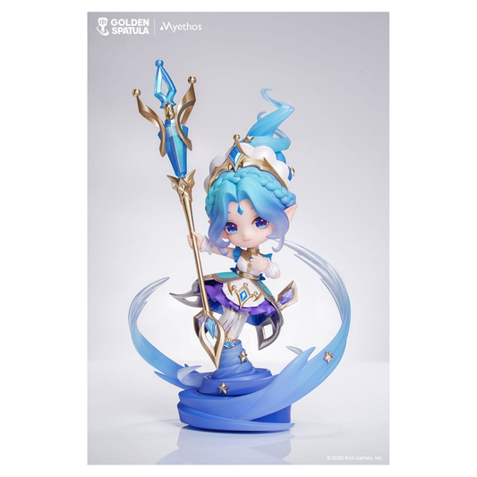 Golden Spatula PVC Statue Prestige Perfume Gem Chibi Janna Figure 17 cm