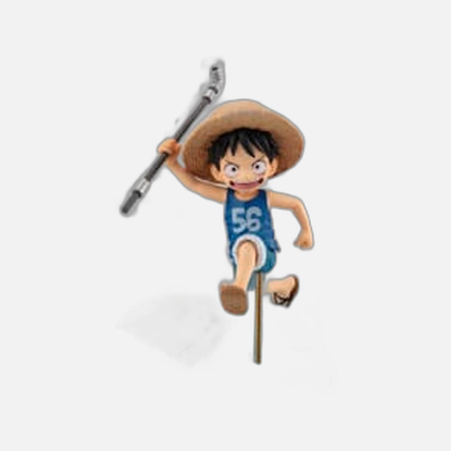 One Piece G.E.M. Series PVC Statue Monkey D. Luffy Run! Run! Run! 15th anniversary Ver. 12 cm