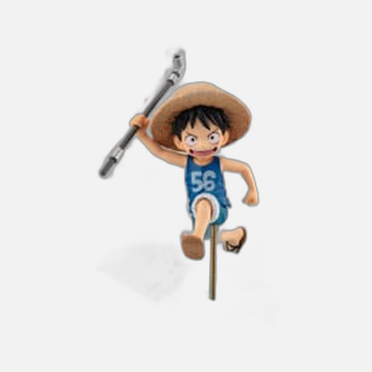 One Piece G.E.M. Series PVC Statue Monkey D. Luffy Run! Run! Run! 15th anniversary Ver. 12 cm