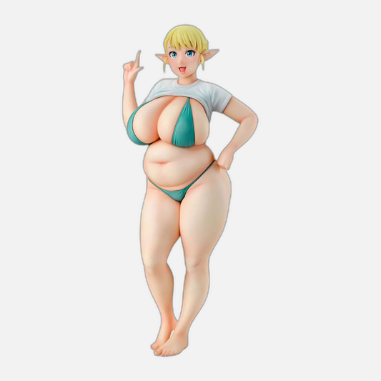 Plus-Sized Elf PVC Statue 1/7 Elfuda 26 cm