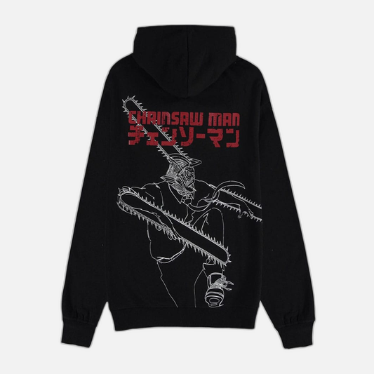 Chainsaw Man Zipper Hoodie Chainsaw Devil