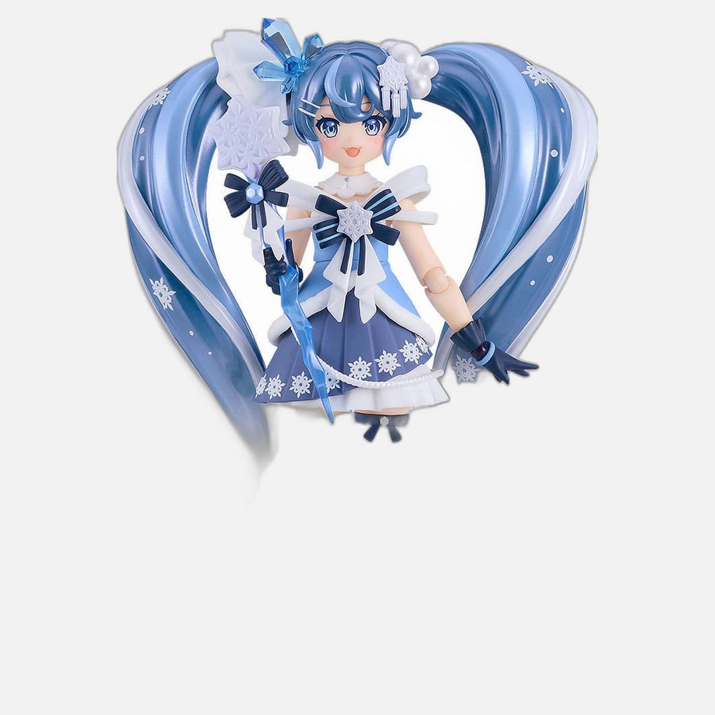 Character Vocal Series 01: Hatsune Miku Figma Action Figure Snow Miku: Crystal Snow Ver. 13 cm