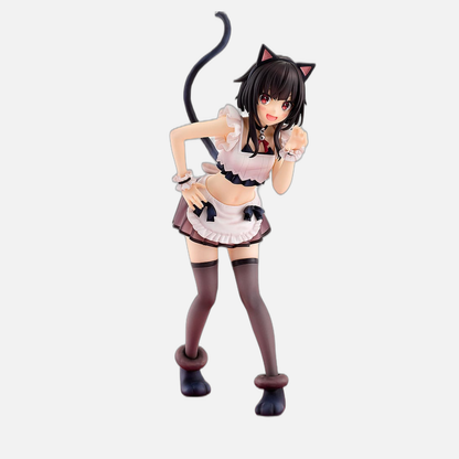 Konosuba God's blessing on this wonderful world! PVC Statue Megumin: Light Novel Catgirl Maid Ver. 16 cm