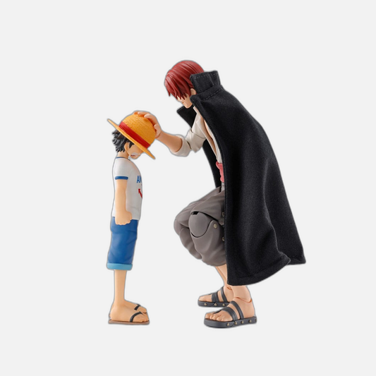 One Piece S.H.Figuarts Action Figure 2-Pack Shanks & Monkey D. Luffy Childhood Ver.