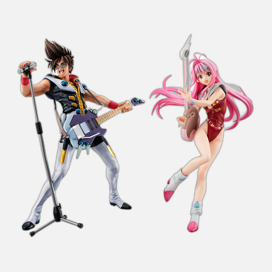 Macross 7 PVC Statue Fire Bomber Live Stage 23 cm