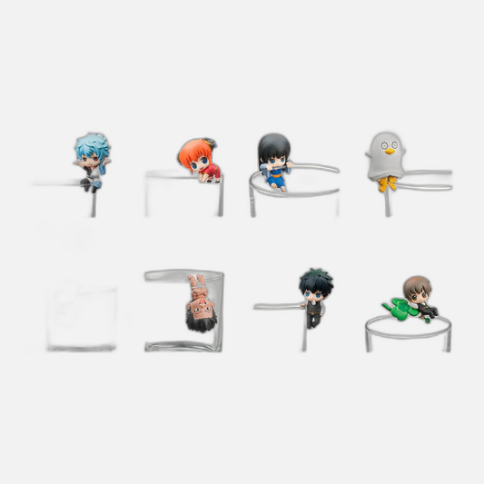 Gintama Ochatomo Series Trading Figure What about a cup of tea 5 cm Assortment (8)