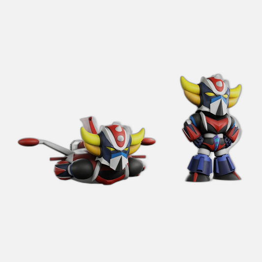 UFO Robot Grendizer Statues 2-Pack Spazer & Grendizer Standing 7 cm