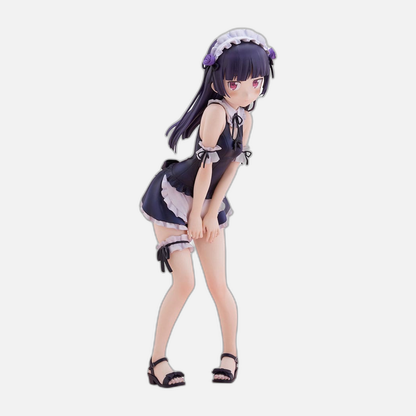 Ore no Imouto ga Konna ni Kawaii Wake ga Nai. Tenitol Tall PVC Statue Kuroneko swimsuits maid Ver. 27 cm