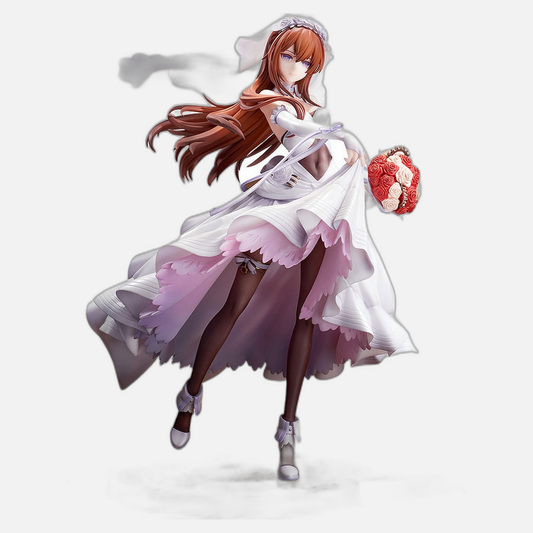 Steins Gate PVC Statue 1/7 Kurisu Makise: Wedding Dress Ver. 26 cm
