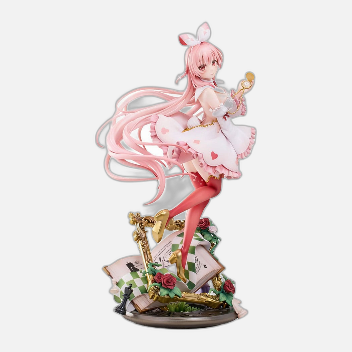 Original Character PVC Statue 1/7 White Rabbit Rosu Wonderland Ver. Illustrated by Rosuuri 29 cm