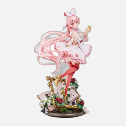 Original Character PVC Statue 1/7 White Rabbit Rosu Wonderland Ver. Illustrated by Rosuuri 29 cm