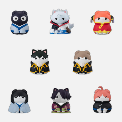 Gintama Mega Cat Project Nyantama Go Meow-Meow Edition! Trading Figures 3 cm Assortment (8)