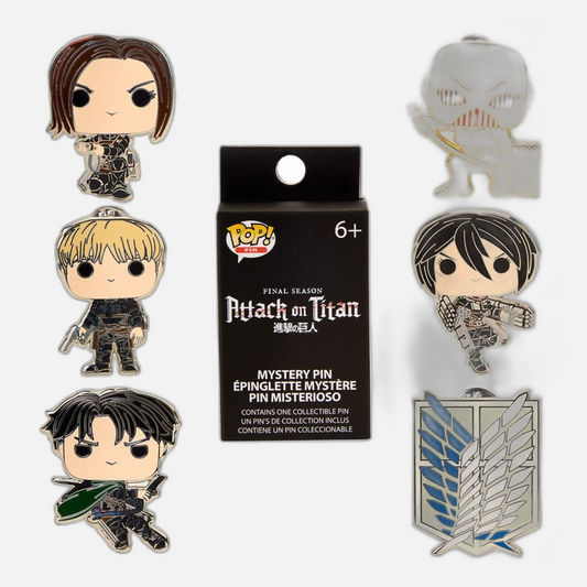 Attack on Titan Loungefly Enamel Pins Blind S4 Character Display (12)