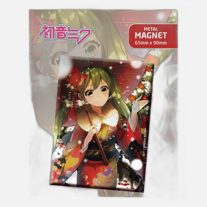 Hatsune Miku Fridge Magnet Hatsune Miku At Winter