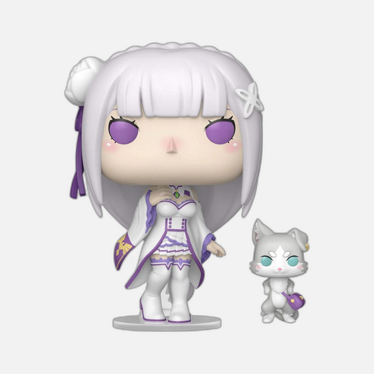 Re:Zero POP!&Buddy Animation Vinyl Figures Emilia w/Puck 9 cm