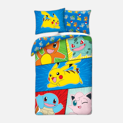 Pokémon Duvet Set Ver. 7 140 x 200 cm / 70 x 90 cm