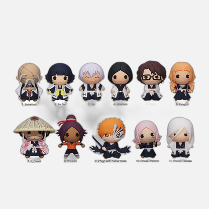 Bleach 3D PVC Bag Clips Series 2 Display (24)