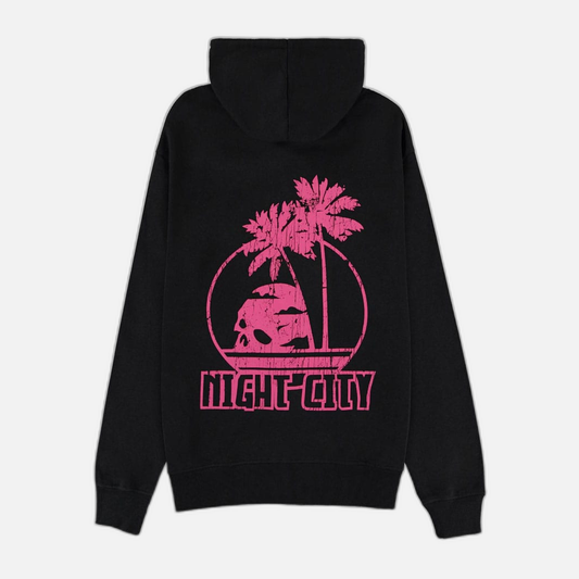 Cyberpunk 2077 Zipper Hoodie Night City