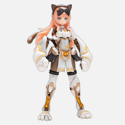 Frame Arms Girl Plastic Model Kit Durga I Cat Armor Ver. Calico 16 cm