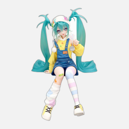 Hatsune Miku Noodle Stopper PVC Statue Hatsune Miku Lollipop 15 cm