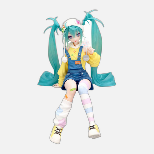 Hatsune Miku Noodle Stopper PVC Statue Hatsune Miku Lollipop 15 cm
