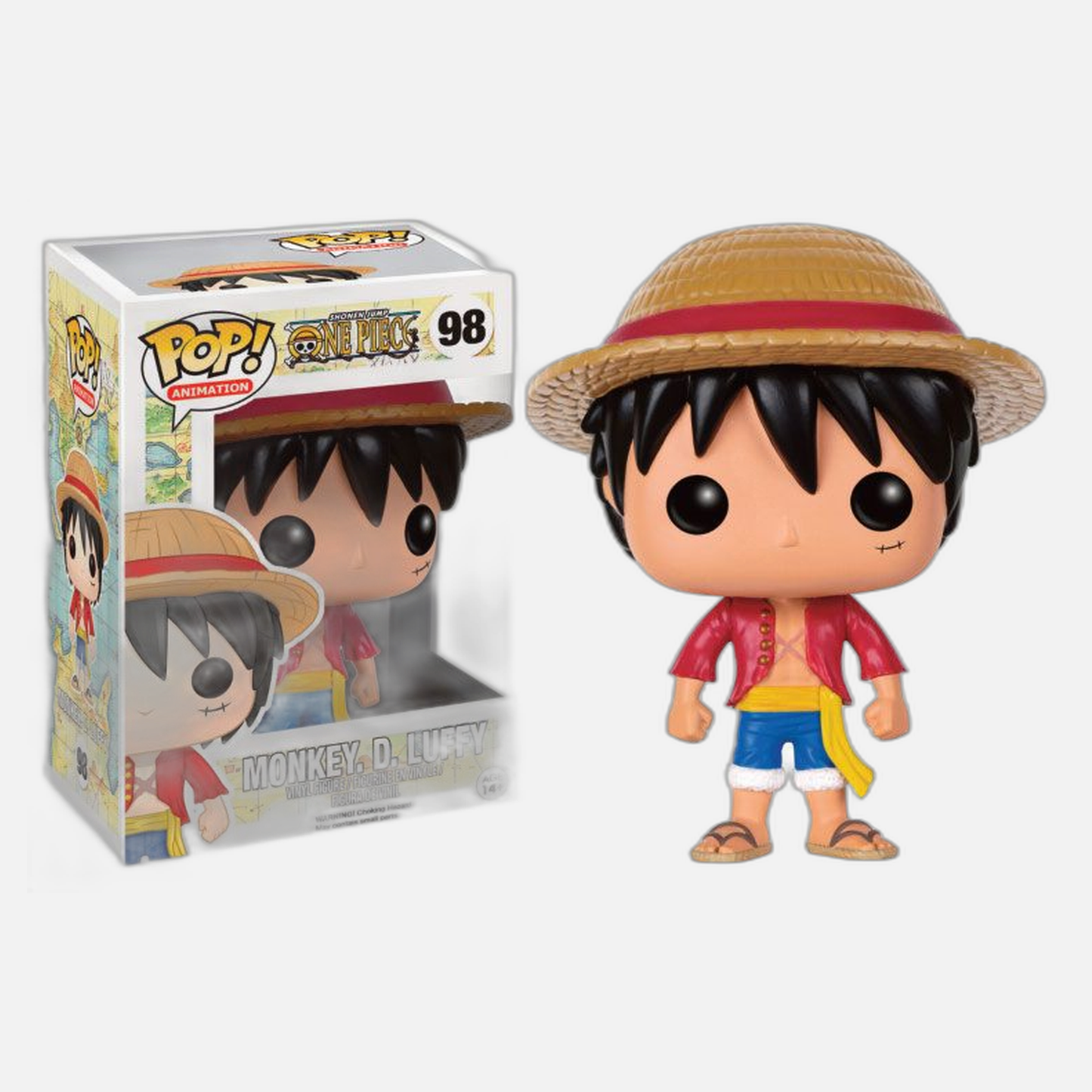 One Piece POP! Television Vinyl Figure Monkey D. Luffy 9 cm