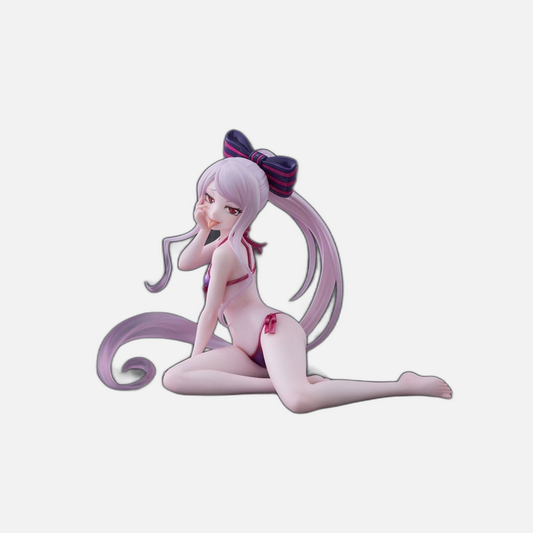 Overlord PVC Statue Desktop Cute Figure Shalltear Swimsuit Ver. 13 cm