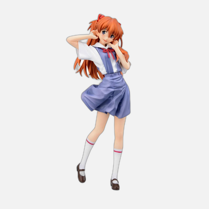 Neon Genesis Evangelion XStellar PVC Statue Asuka Uniform Ver. 21 cm