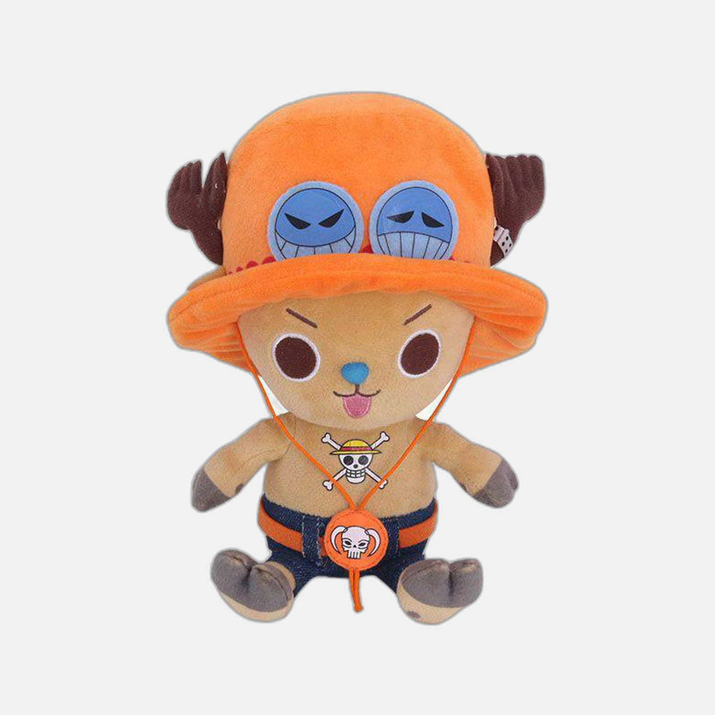One Piece Plush Figure Chopper x Ace 20 cm