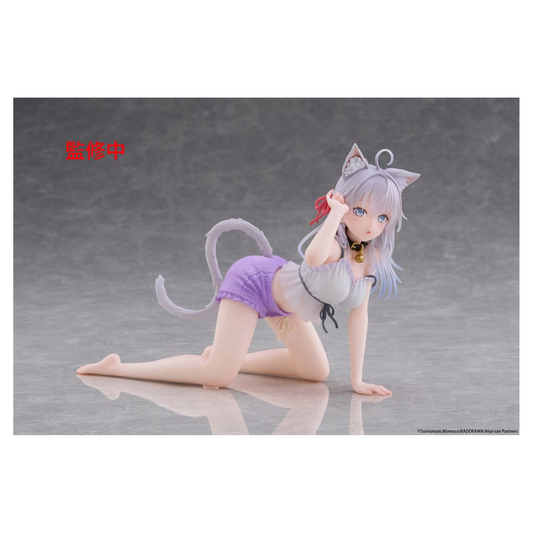 Alya Sometimes Hides Her Feelings in Russian PVC Statue Desktop Cute Figure Alya Cat Ear Roomwear Ver. 13 cm