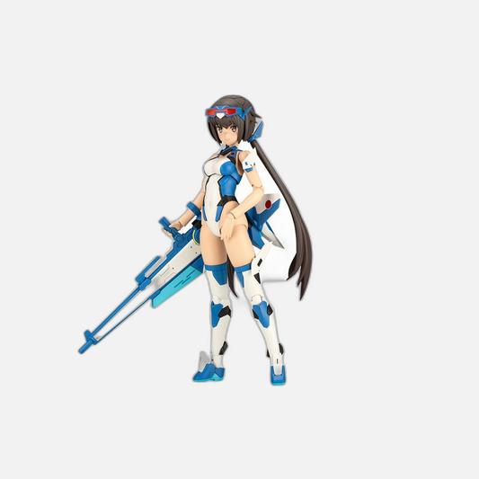 Frame Arms Girl Plastic Model Kit Stylet Swimsuit Blue Impulse Color Ver. 16 cm
