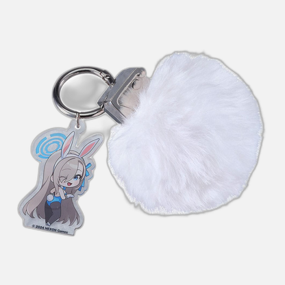 Blue Archive Acrylic Keychain Asuna's Rabbit Tail Grenade 6 cm
