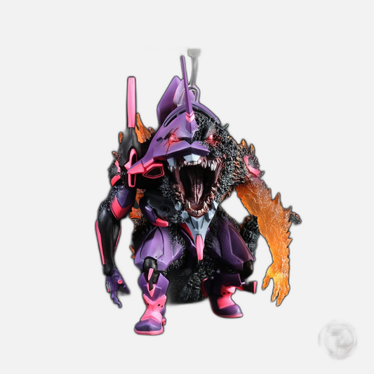 Godzilla vs. Evangelion Deforeal PVC Statue Test Type-01 Burning "G" Awakening Form 19 cm
