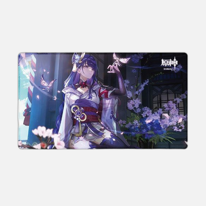 Genshin Impact Firefly ACG Carnival 2022 Event Mousepad Raiden Shogun / Raiden Ei / Beelzebul 70 x 40 cm