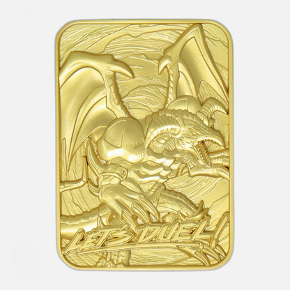 Yu-Gi-Oh! Replica Card B. Skull Dragon (gold plated)