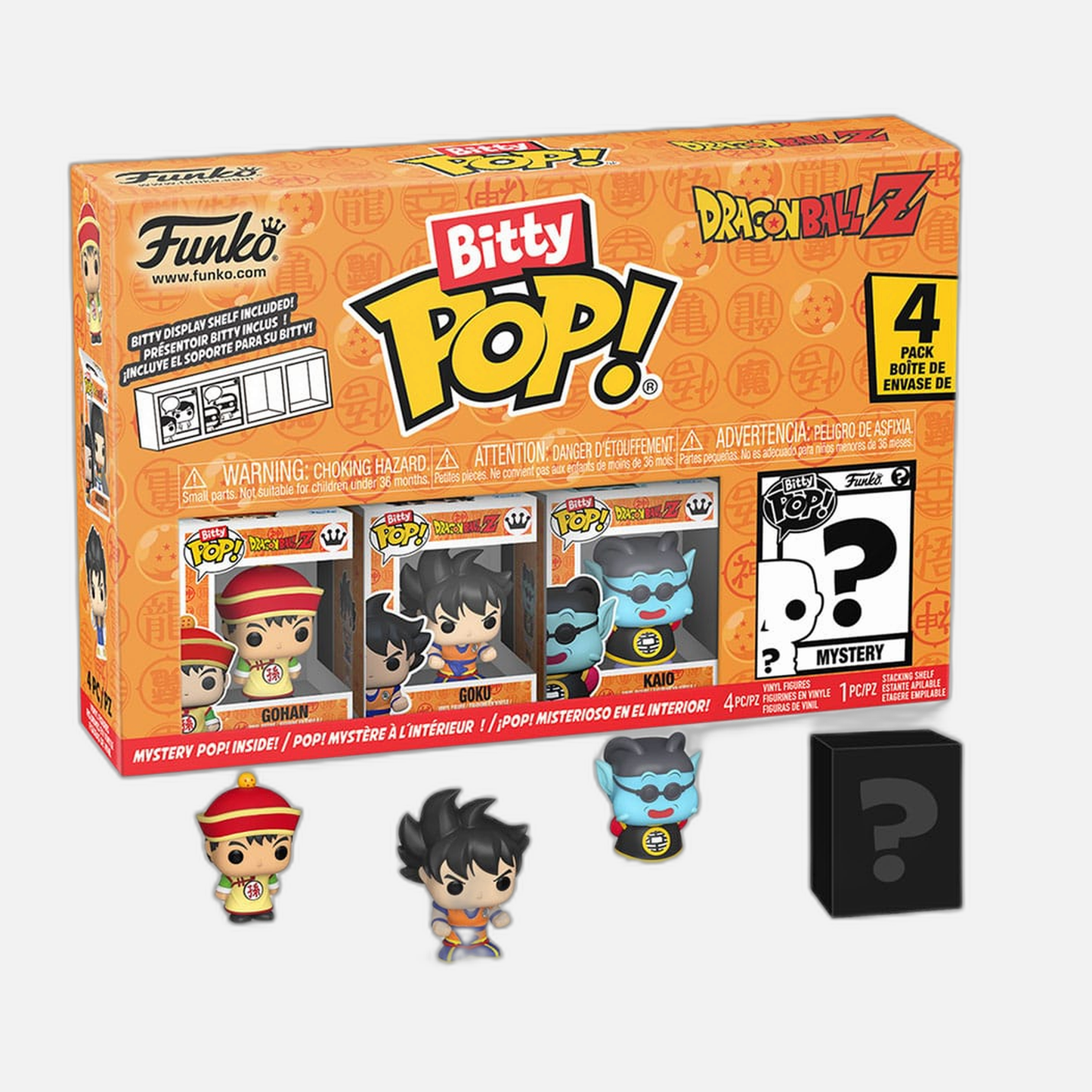 Dragon Ball Bitty POP! Vinyl Figure 4-Pack Series 1 2,5 cm