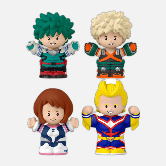 My Hero Academia Fisher-Price Little People Collector Mini Figures 4-Pack 7 cm