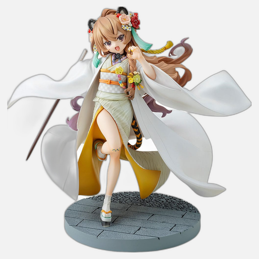 Toradora! PVC Statue Taiga Aisaka: White Kimono Ver. 22 cm
