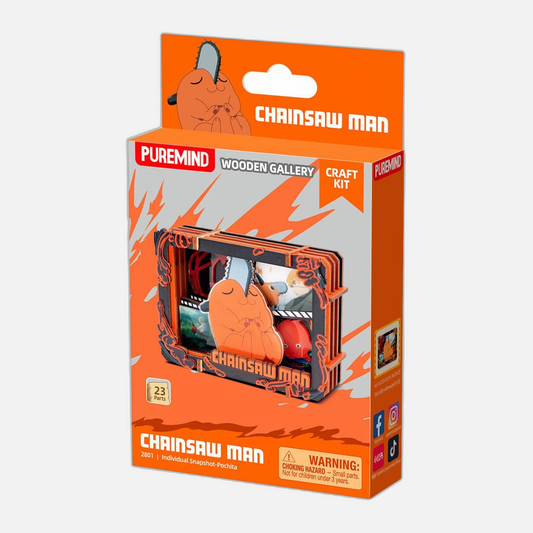 Chainsaw Man Model Kit Wooden Gallery (S) Pochita