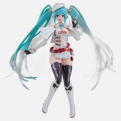 Hatsune Miku GT Project Plamatea Plastic Model Kit Racing Miku: 2023 Ver. 15 cm